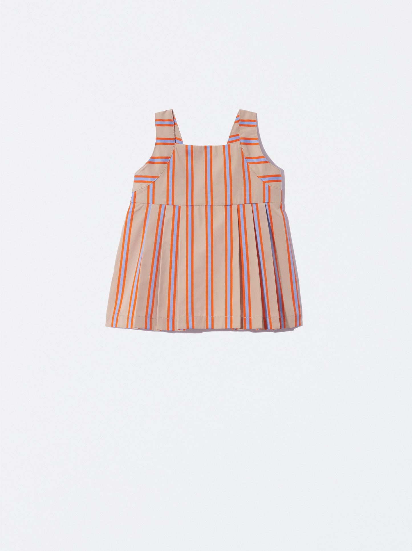 Vestido riscador bege