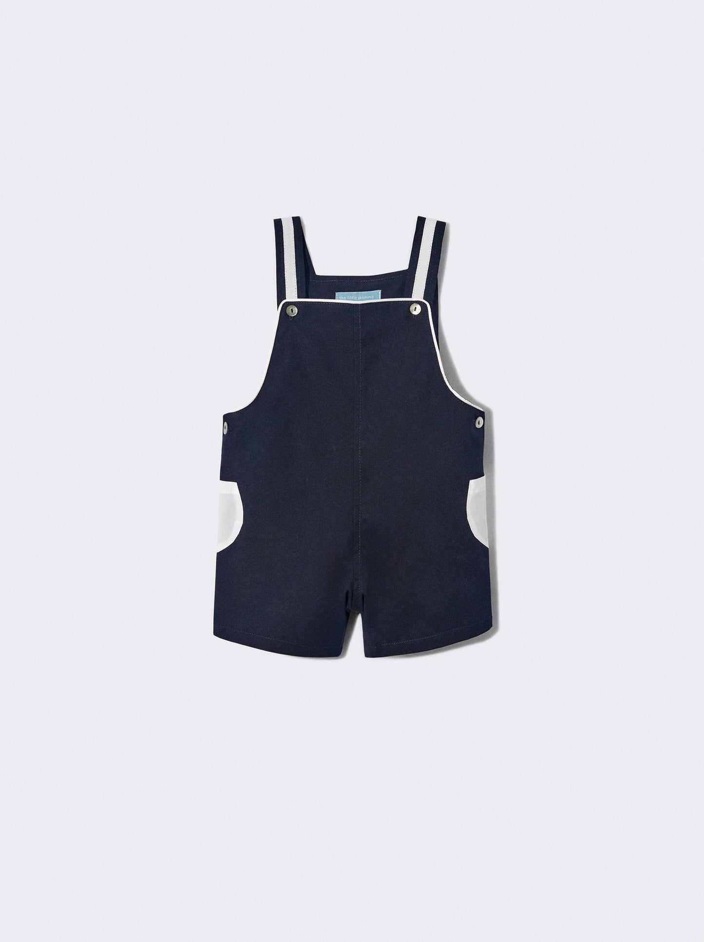 Jardineiras azuis marinho