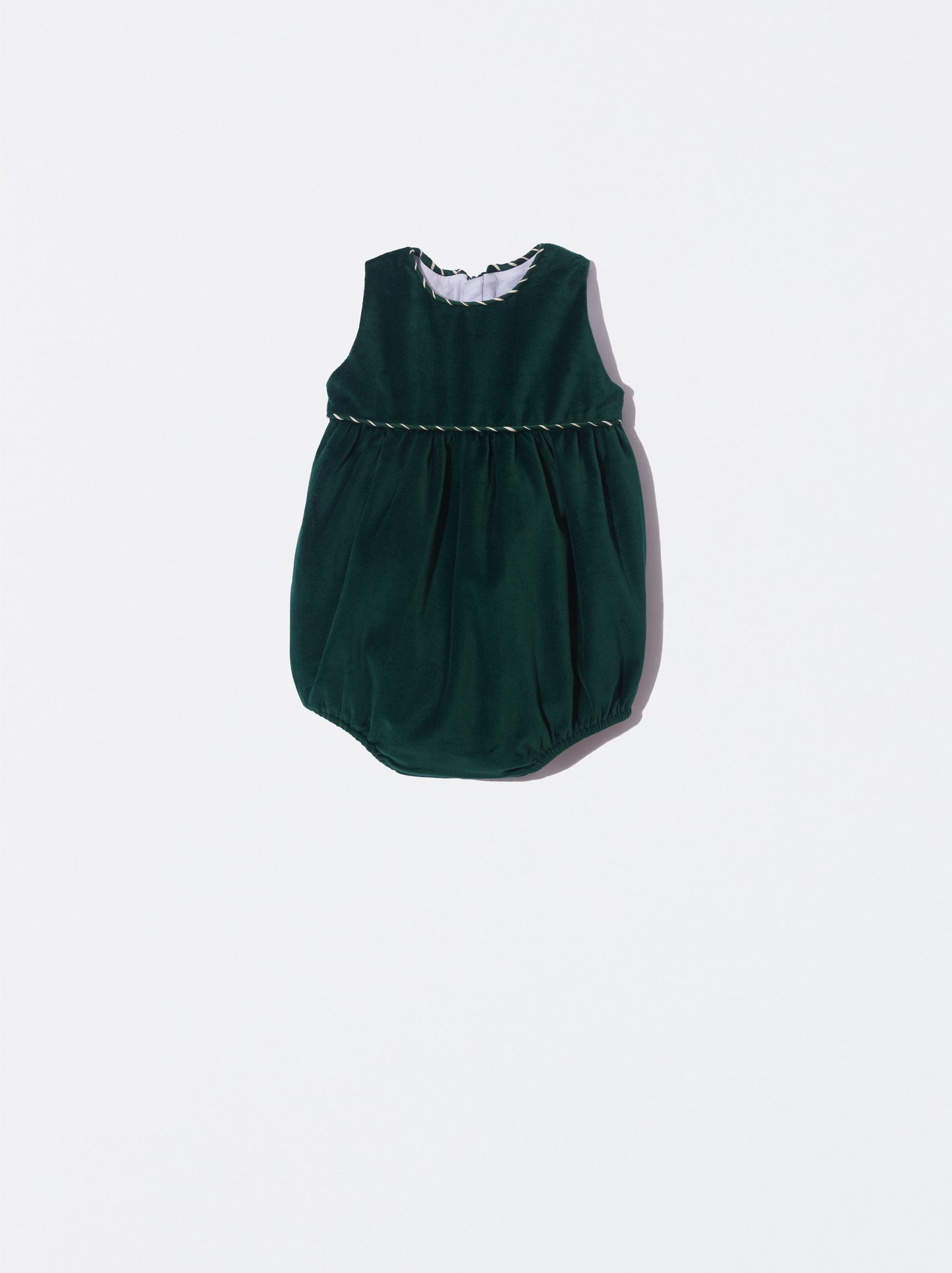 Fofo em veludo verde