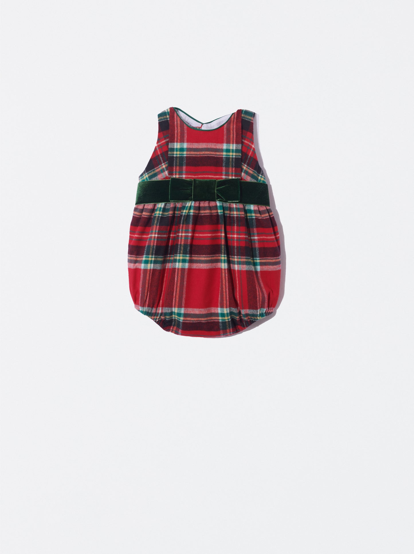 Fofo em xadrez vermelho