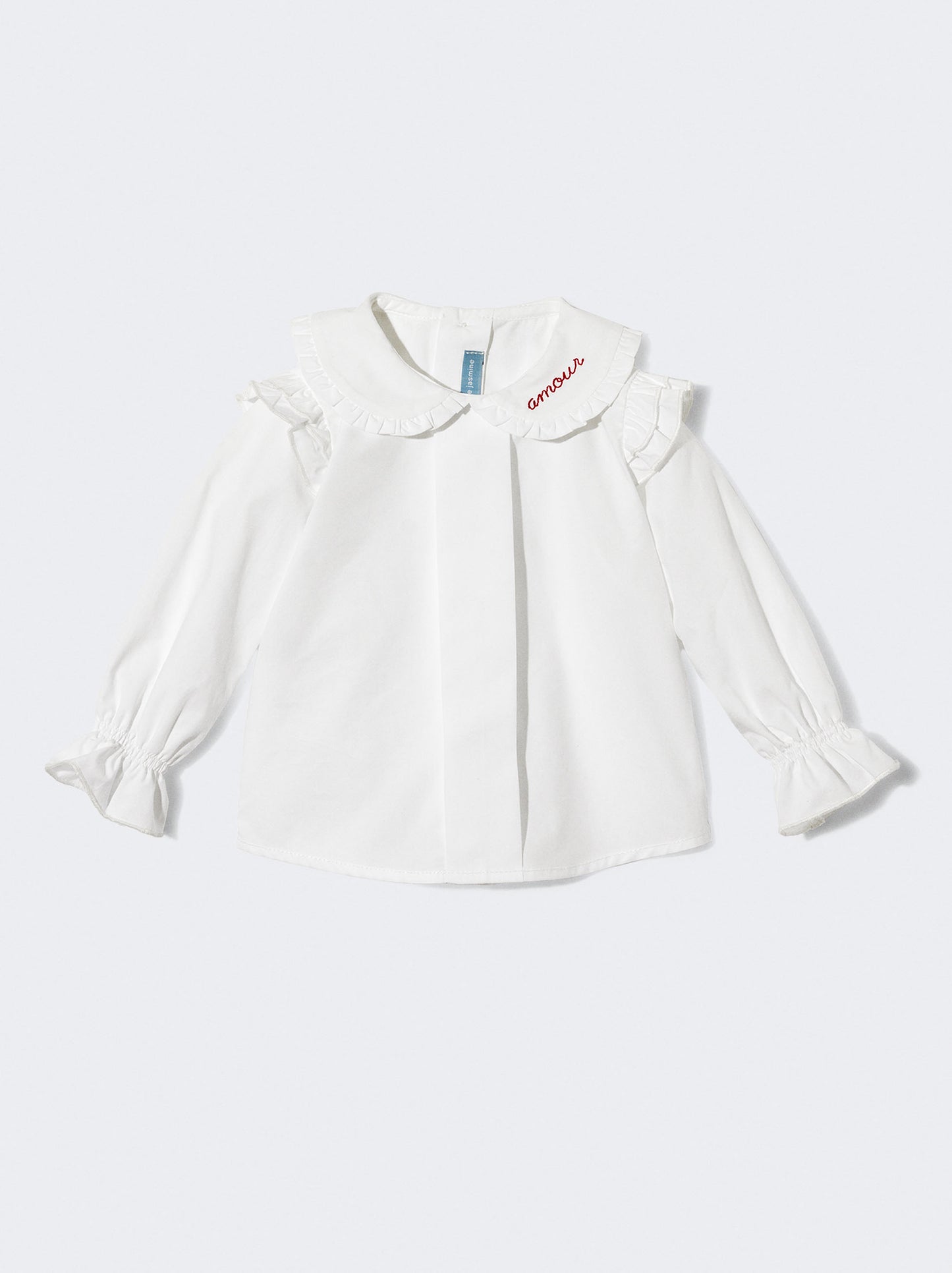Blusa com bordado amour