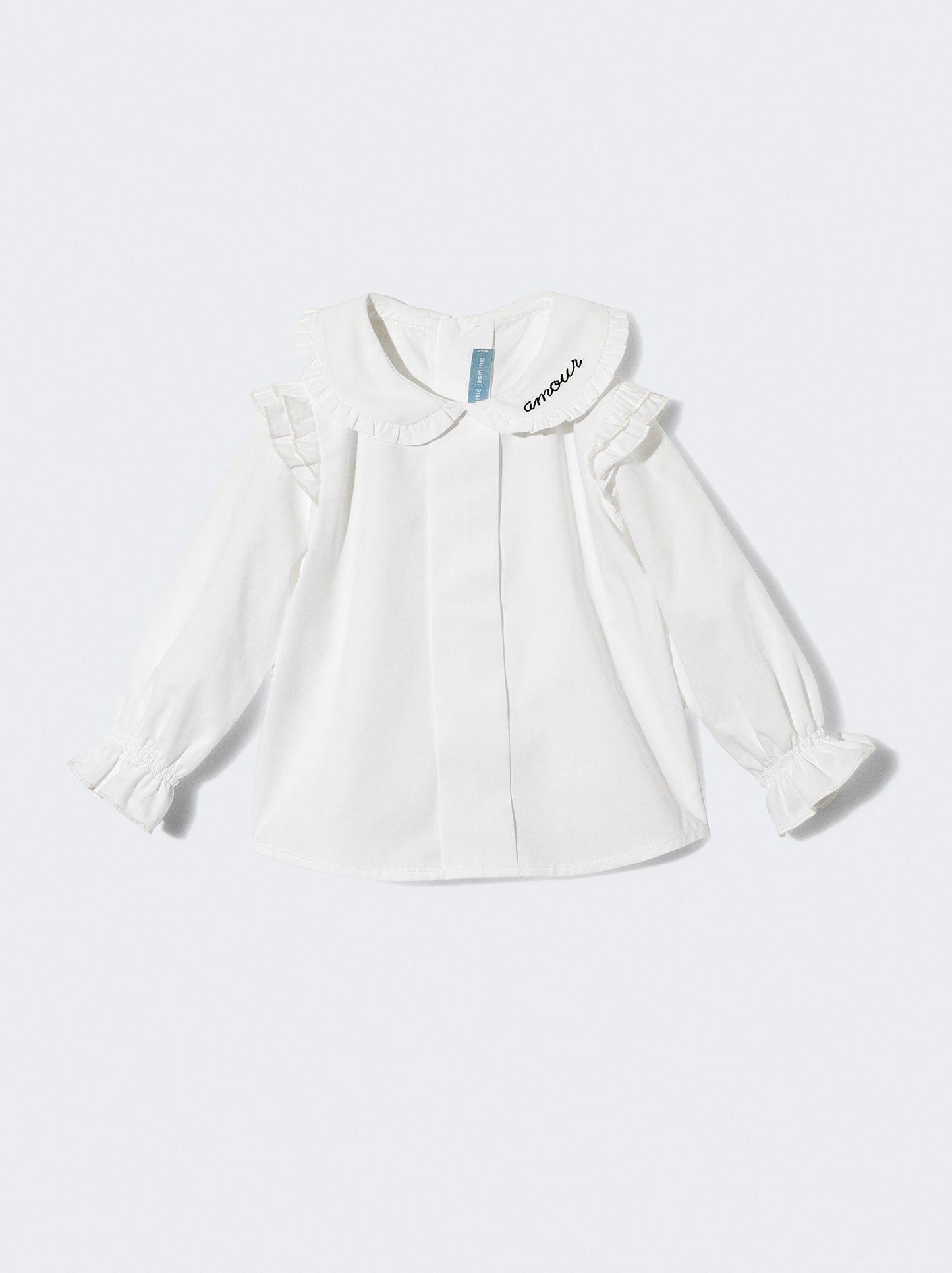 Blusa com bordado amour
