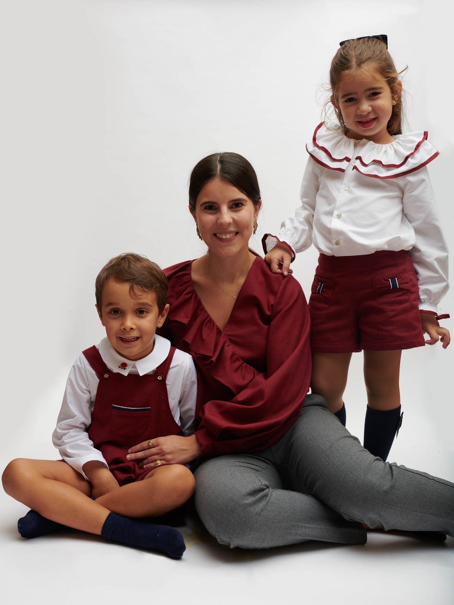 Camisa Mulher bordeaux