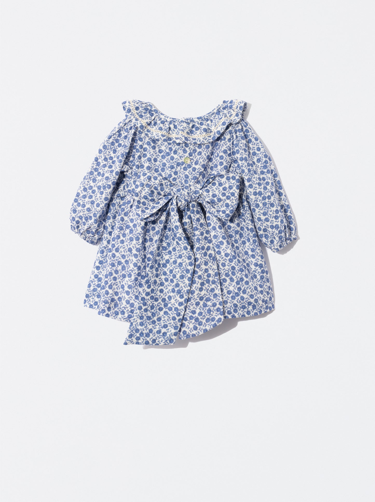 Vestido com padrão de floral