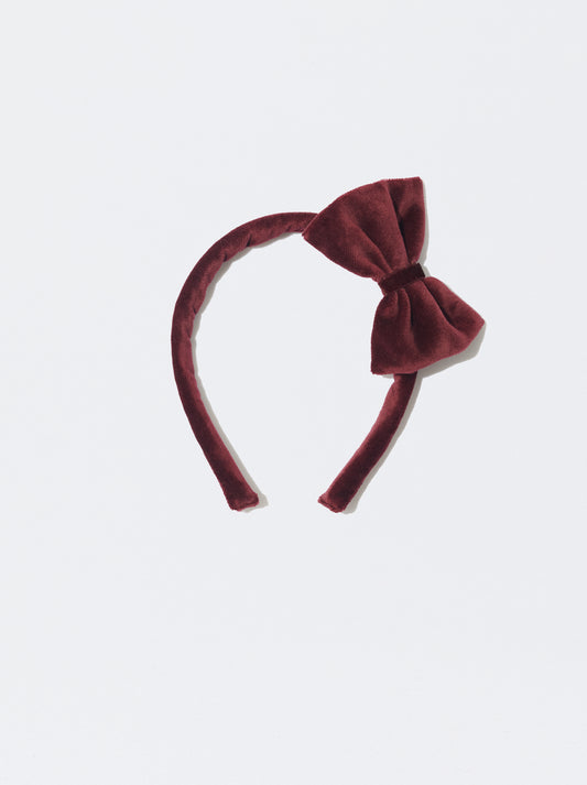 Bandolete veludo bordeaux