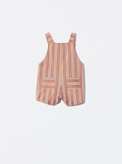 Jardineiras riscador bege