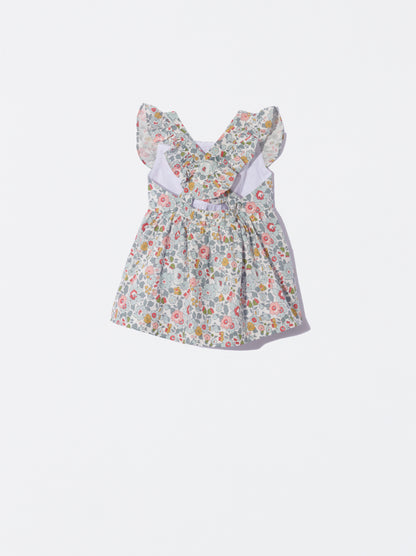 Vestido em print floral