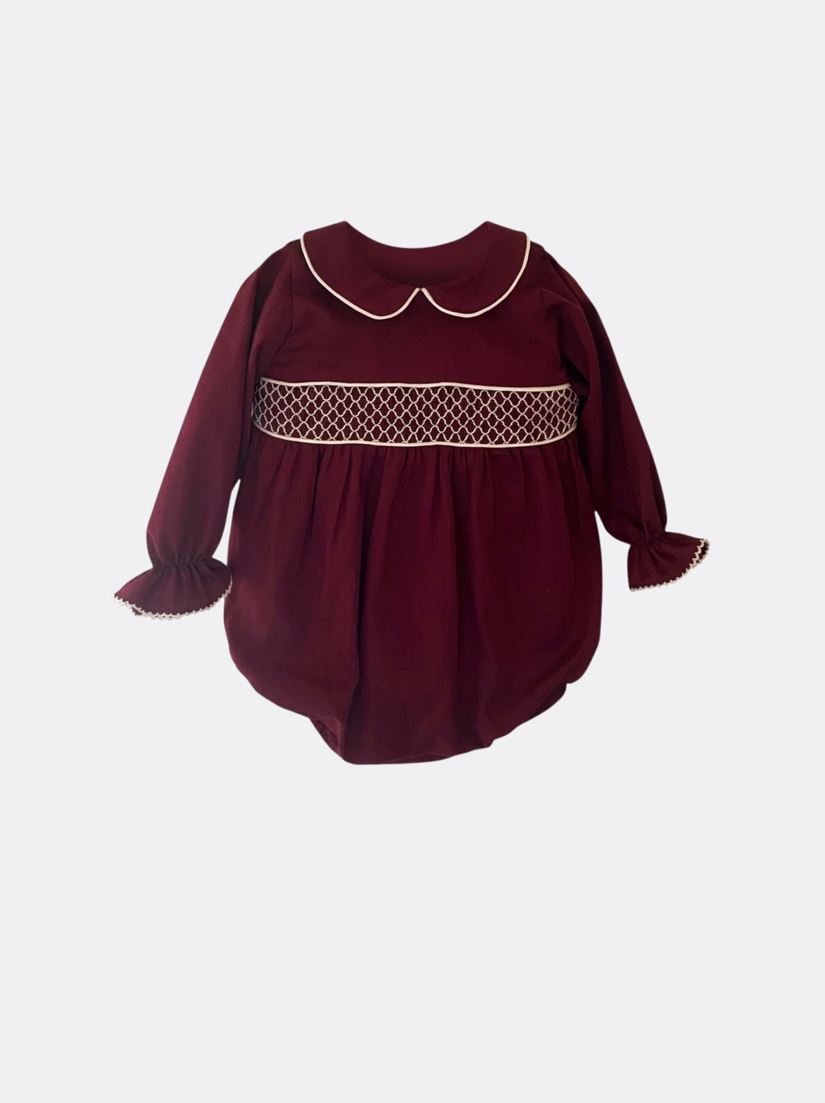 Fofo bordeaux com favos de mel