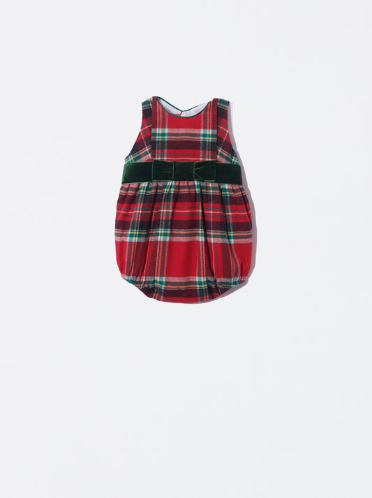 Fofo em xadrez vermelho