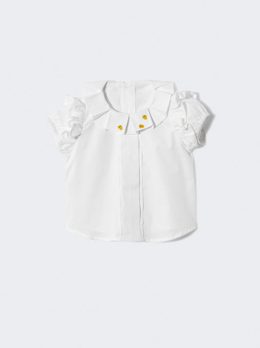 Blusa com detalhe de limões